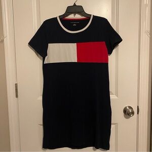 Tommy Hilfiger Color Block “Flag” Dress Size Medium